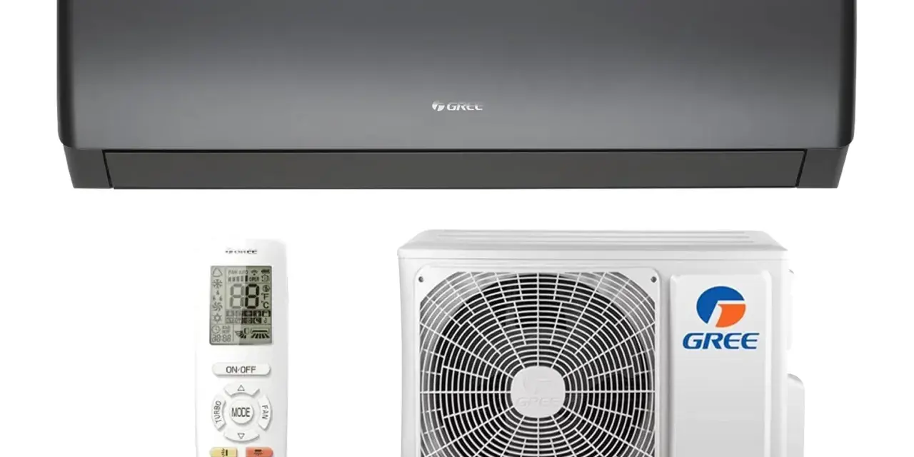 Klimatyzator Gree Pular 3.5 kW. Zestaw zawiera jednostkę wewnętrzną, zewnętrzną i pilot. Atrakcyjna cena.