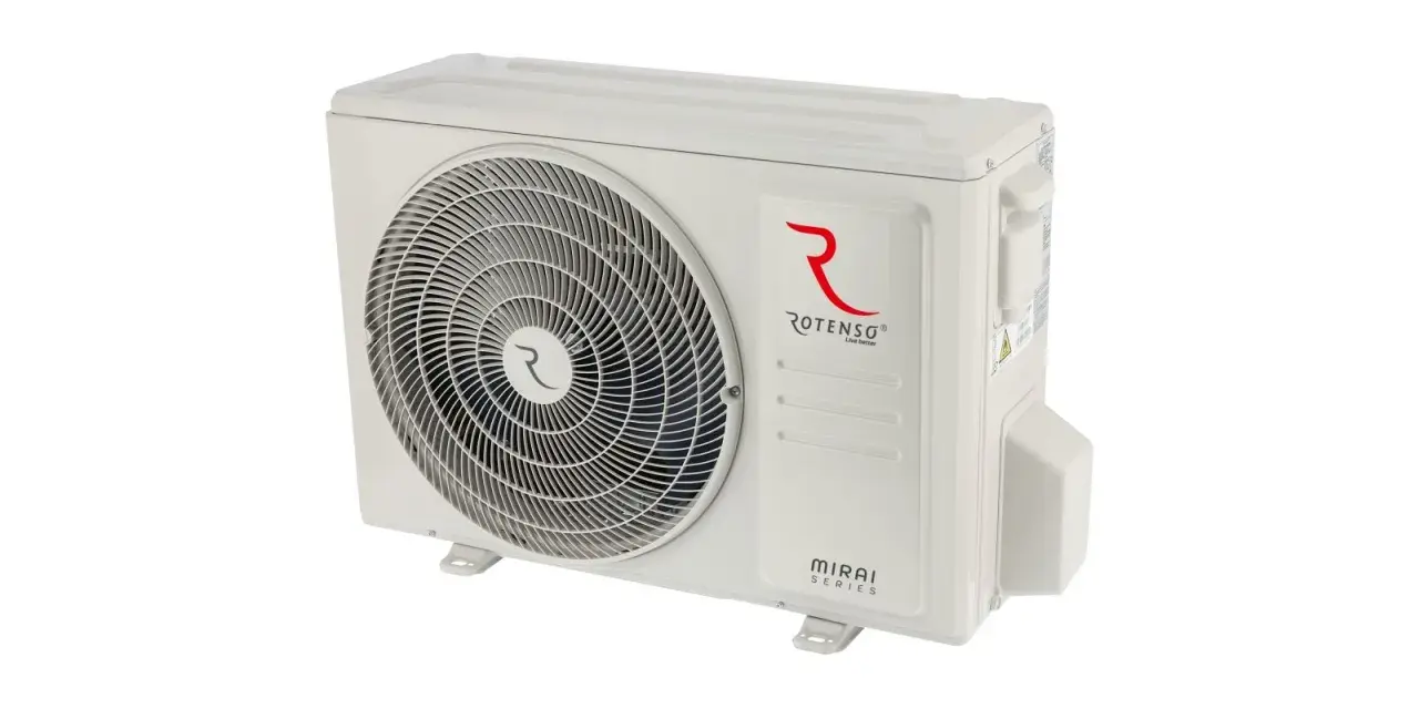 Jednostka zewnętrzna klimatyzatora Rotenso Mirai 3.5 kW. Sprawdź atrakcyjną cenę!