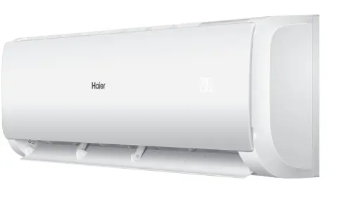 Klimatyzator Haier Tayga Plus 7kW, biały, z cyfrowym wyświetlaczem temperatury 26°C.