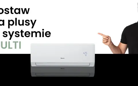 Postaw na plusy w systemie MULTI. Klimatyzator Gree Lomo Luxury Plus to luksus i komfort.
