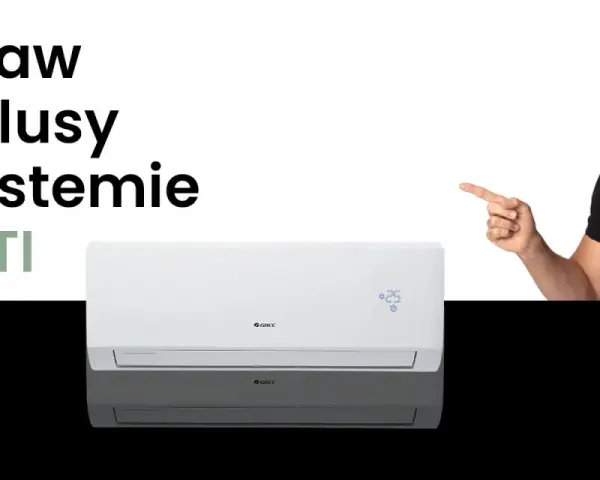 Postaw na plusy w systemie MULTI. Klimatyzator Gree Lomo Luxury Plus to luksus i komfort.