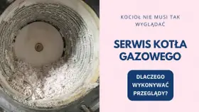 Zaniedbany piec gazowy. Czy przegląd gwarancyjny pieca gazowego jest płatny? Dowiedz się, dlaczego warto wykonywać przeglądy.